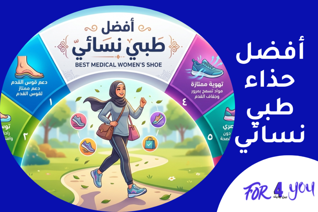 أفضل حذاء طبي نسائي
